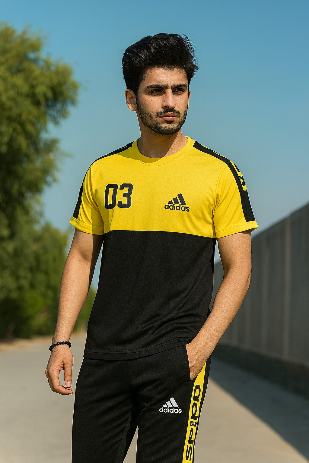Adidas Men’s Sportswear Tracksuit Set – Premium Gym, Training & Casual Activewear