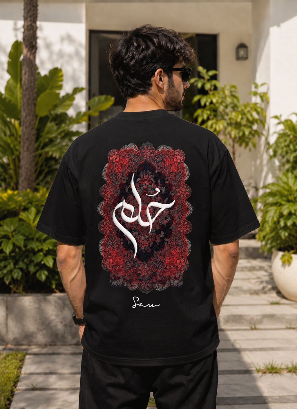 Premium Oversized Statement Tee | Front & Back Signature Print