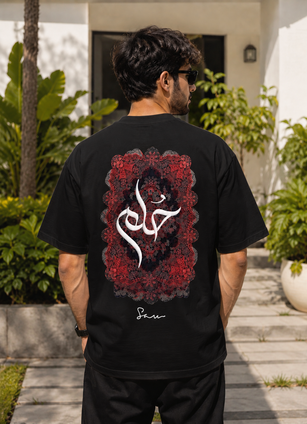 Premium Oversized Statement Tee | Front & Back Signature Print