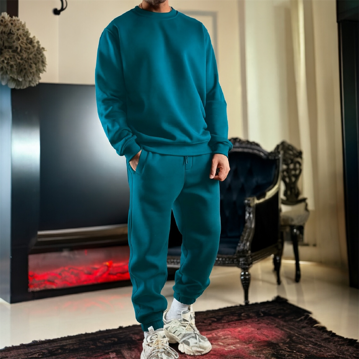 Premium Tracksuit for Men |🔥Stylish Sweatshirt & Jogger Set | Comfort Fit Casual Wear