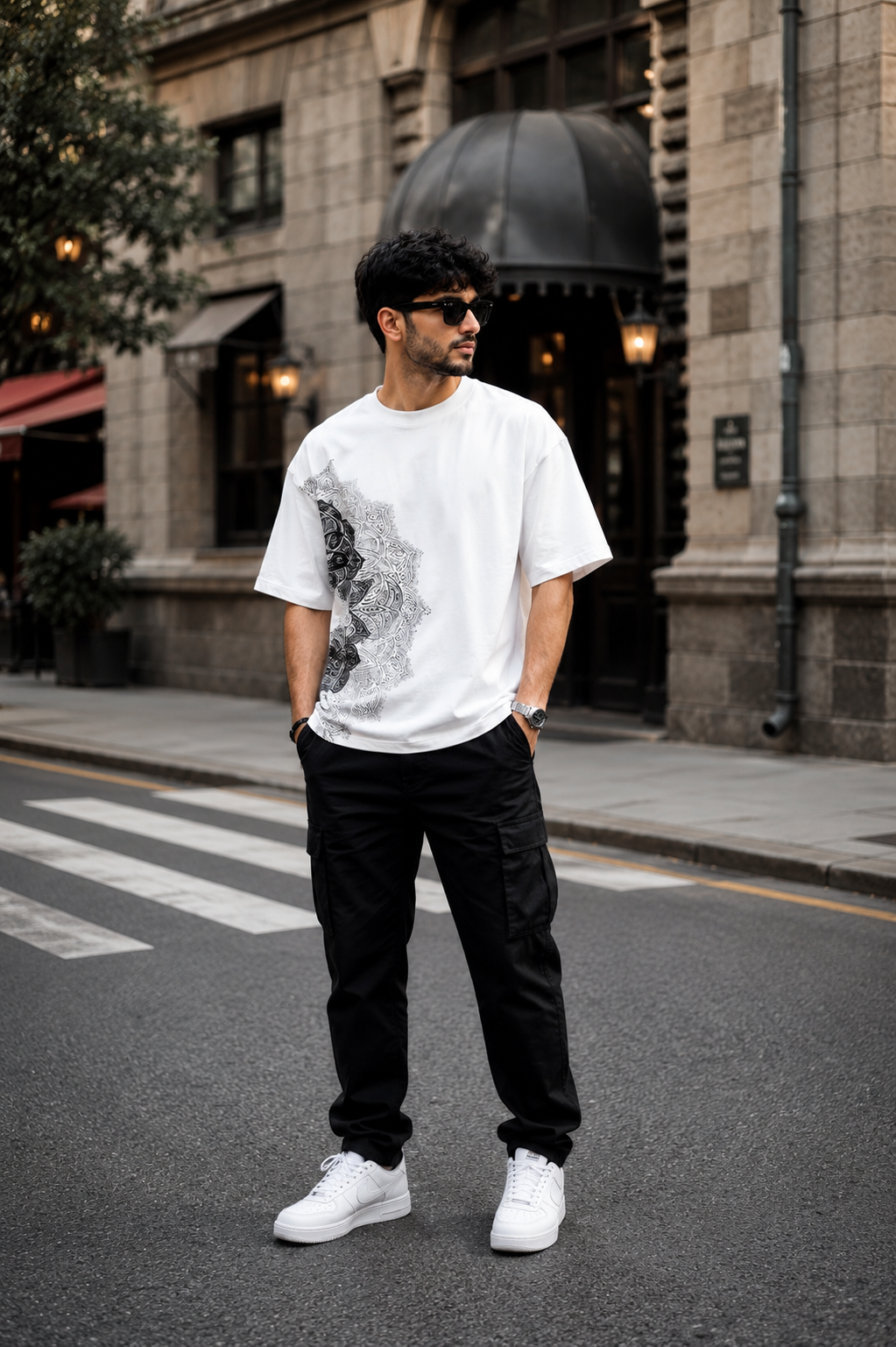 RST Premium Oversized T-Shirt – Luxury Streetwear Graphic Tee for Men