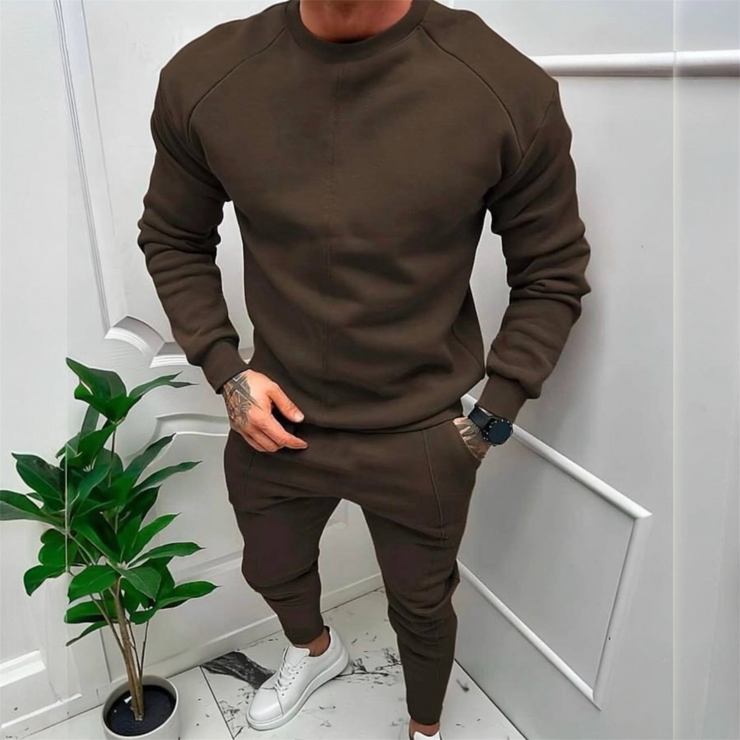 Men’s Premium Winter Tracksuits | Warm Fleece Jogger Sets