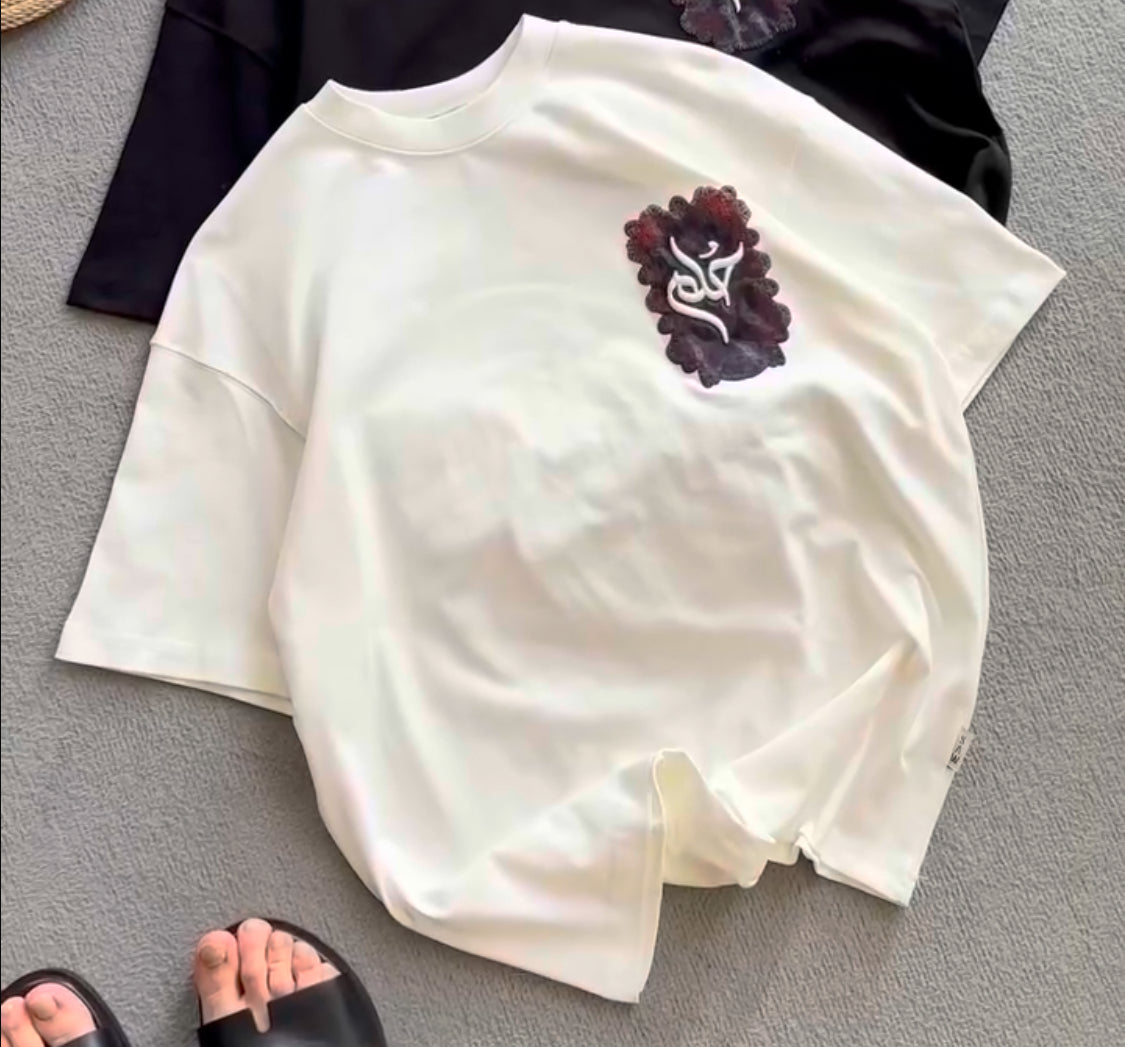 Premium Oversized Statement Tee | Front & Back Signature Print