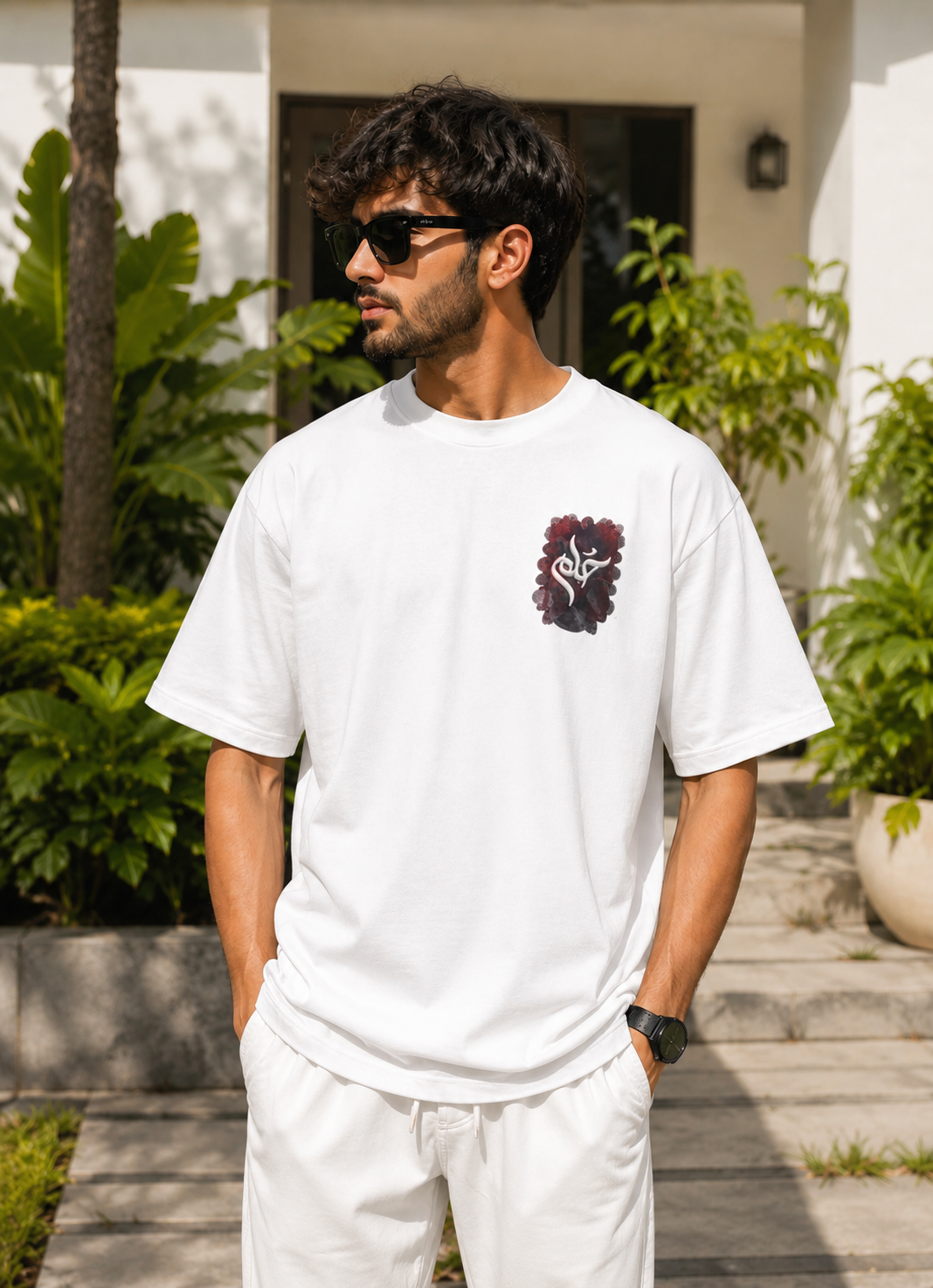 Premium Oversized Statement Tee | Front & Back Signature Print