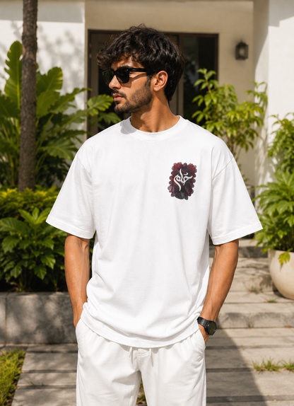Premium Oversized Statement Tee | Front & Back Signature Print