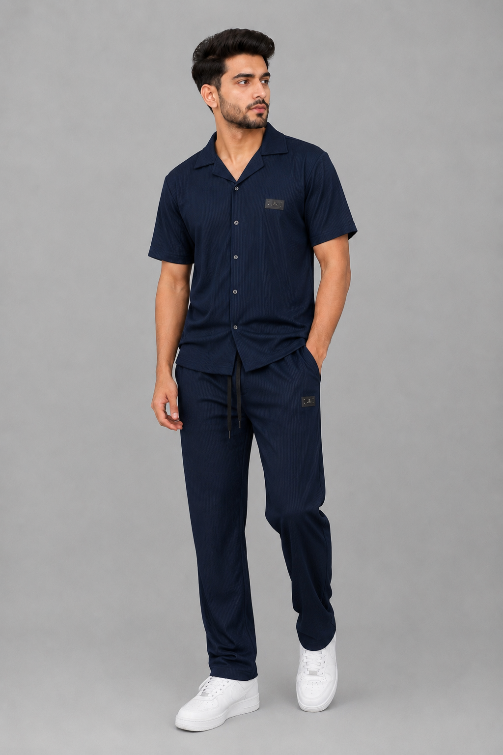 Men’s Plain Coat Collar Tracksuit – Premium Casual & Sports Wear | Comfortable Fit