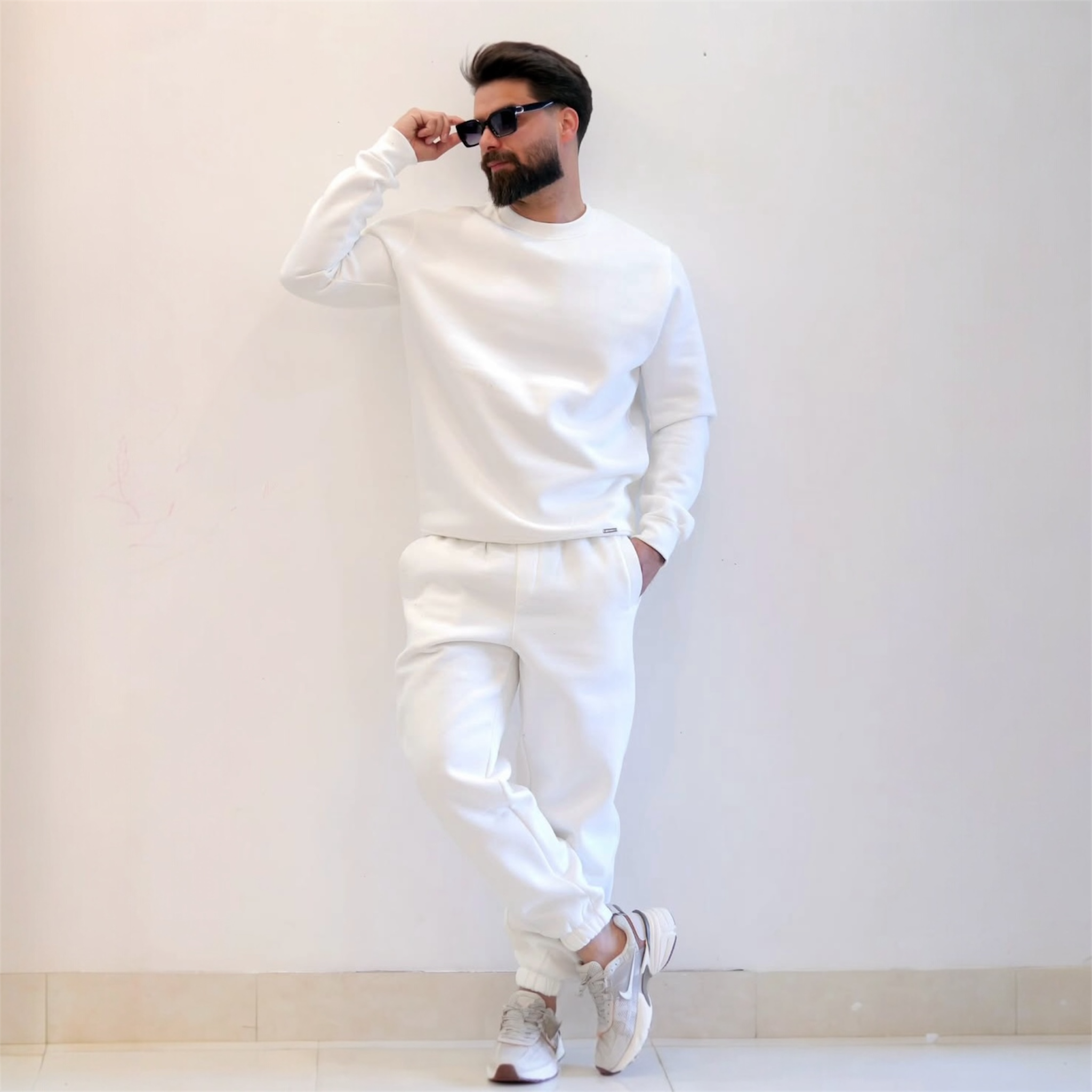 Winter Heavy Fleece Tracksuit for Men – Round Neck | Premium Quality