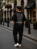 Simplicity Back Print Oversized T-Shirt – Premium Streetwear Tee for Men