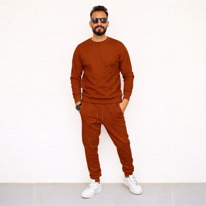 Winter Clearance Sale – Premium Air Round Neck Band Tracksuit | Limited Stock