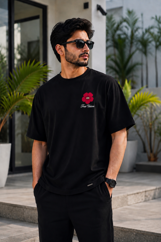 True Vision Oversized T-Shirt – Premium Cotton | Relaxed Fit | Unisex
