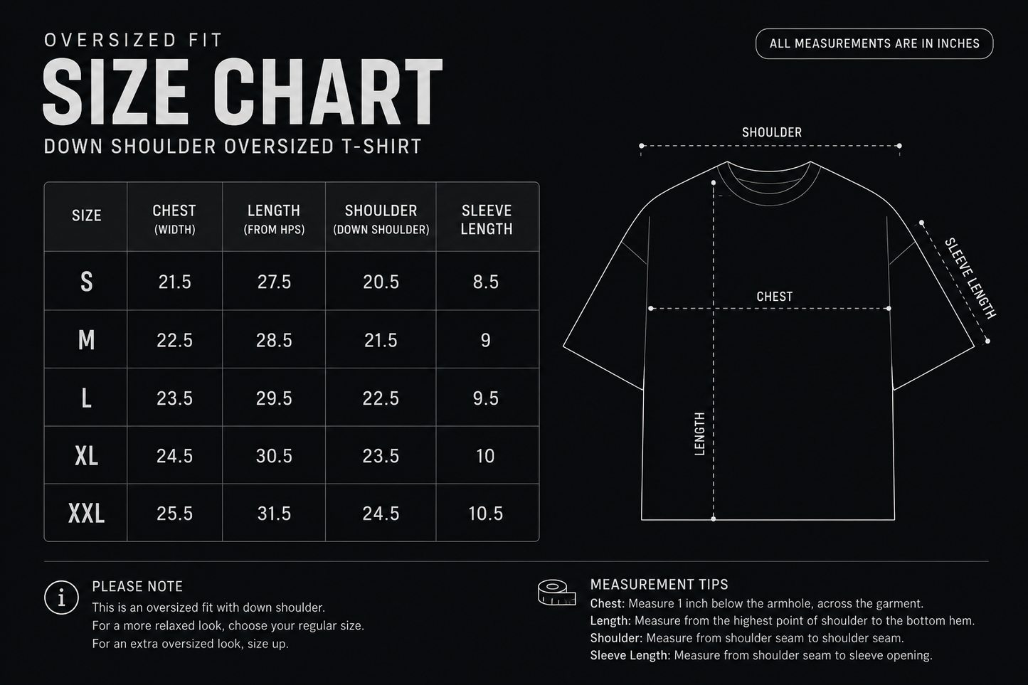 Premium Oversized Drop Shoulder Plain T-Shirt – Summer Comfort Fit