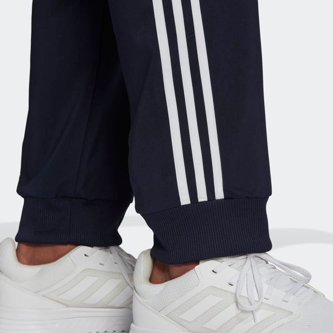 Adidas Essential Warm_Up Tapered 3-Stripes Track Pants For Men/Women