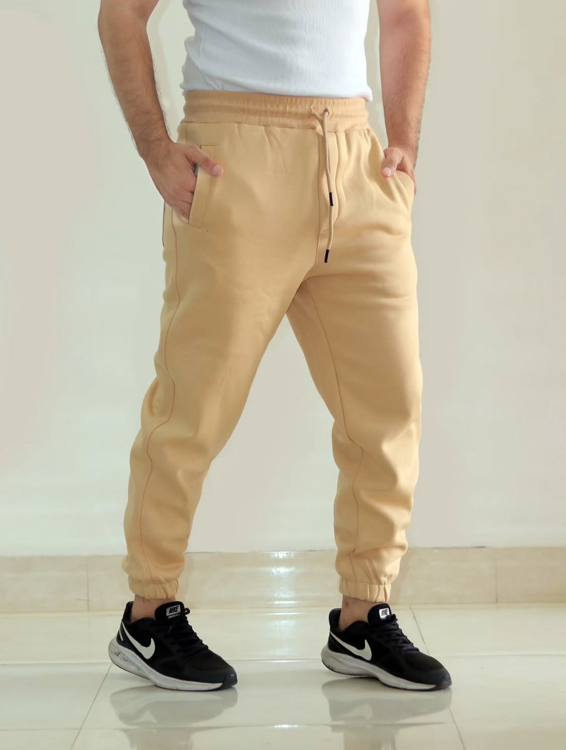 Men’s Winter Fleece Jogger Pants – Warm & Comfortable