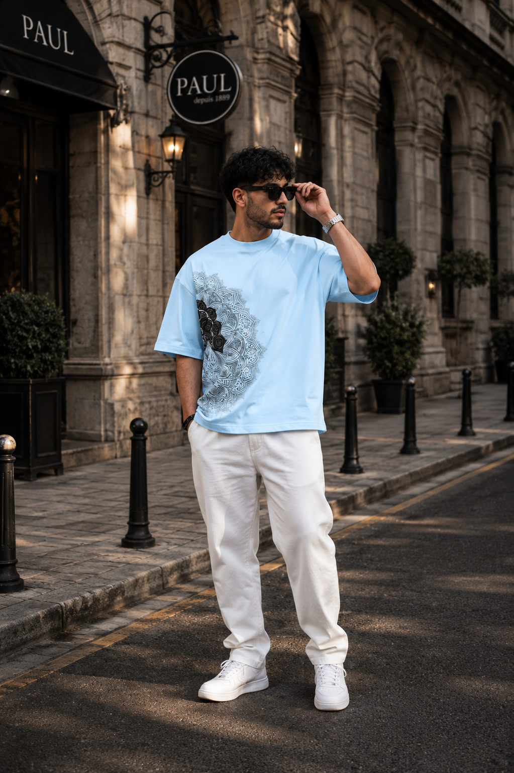 RST Premium Oversized T-Shirt – Luxury Streetwear Graphic Tee for Men