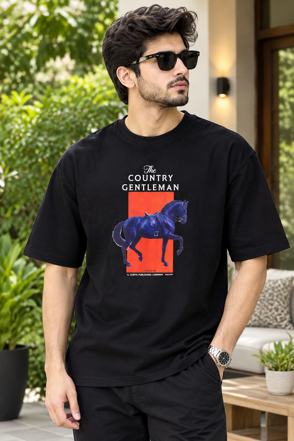 The Country Gentleman Premium Oversized T-Shirt |