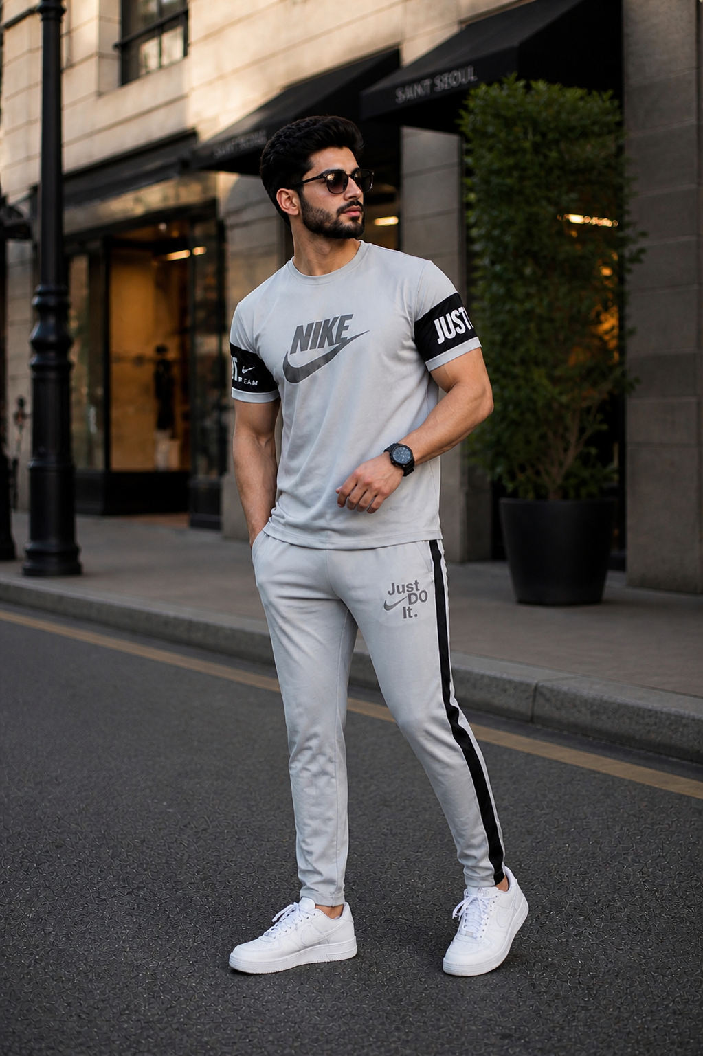 Premium Men’s Track Suit – Comfortable & Stylish Gym + Casual Wear (Multi Colors)