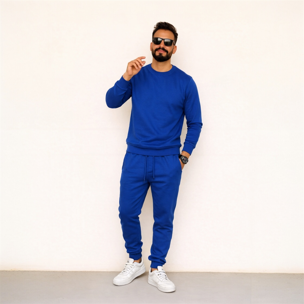 Winter Clearance Sale – Premium Air Round Neck Band Tracksuit | Limited Stock