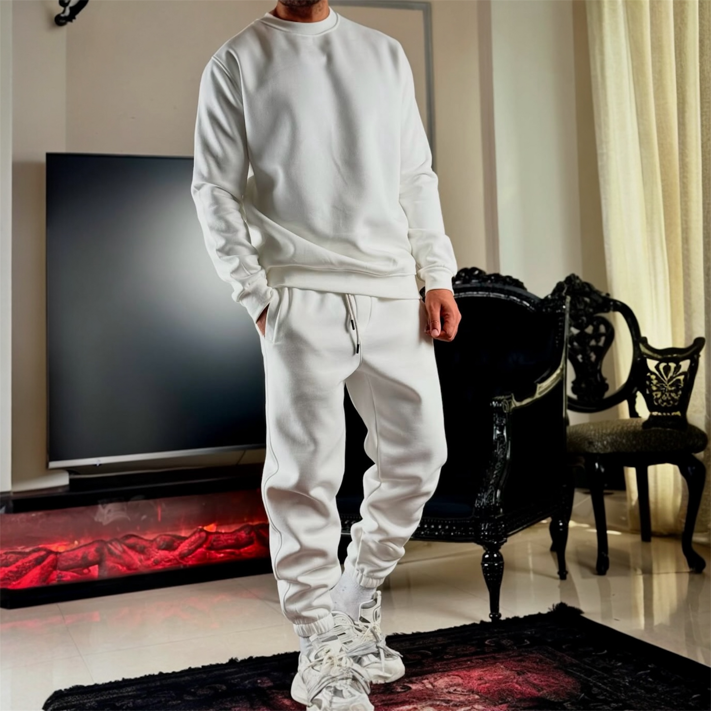 Premium Tracksuit for Men |🔥Stylish Sweatshirt & Jogger Set | Comfort Fit Casual Wear