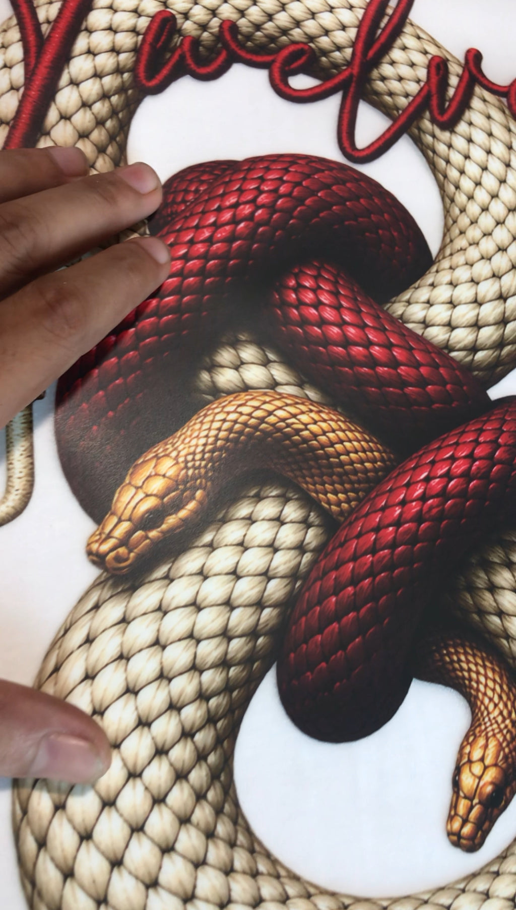 T-FIVE Snake Graphic Oversized T-Shirt – Premium Streetwear
