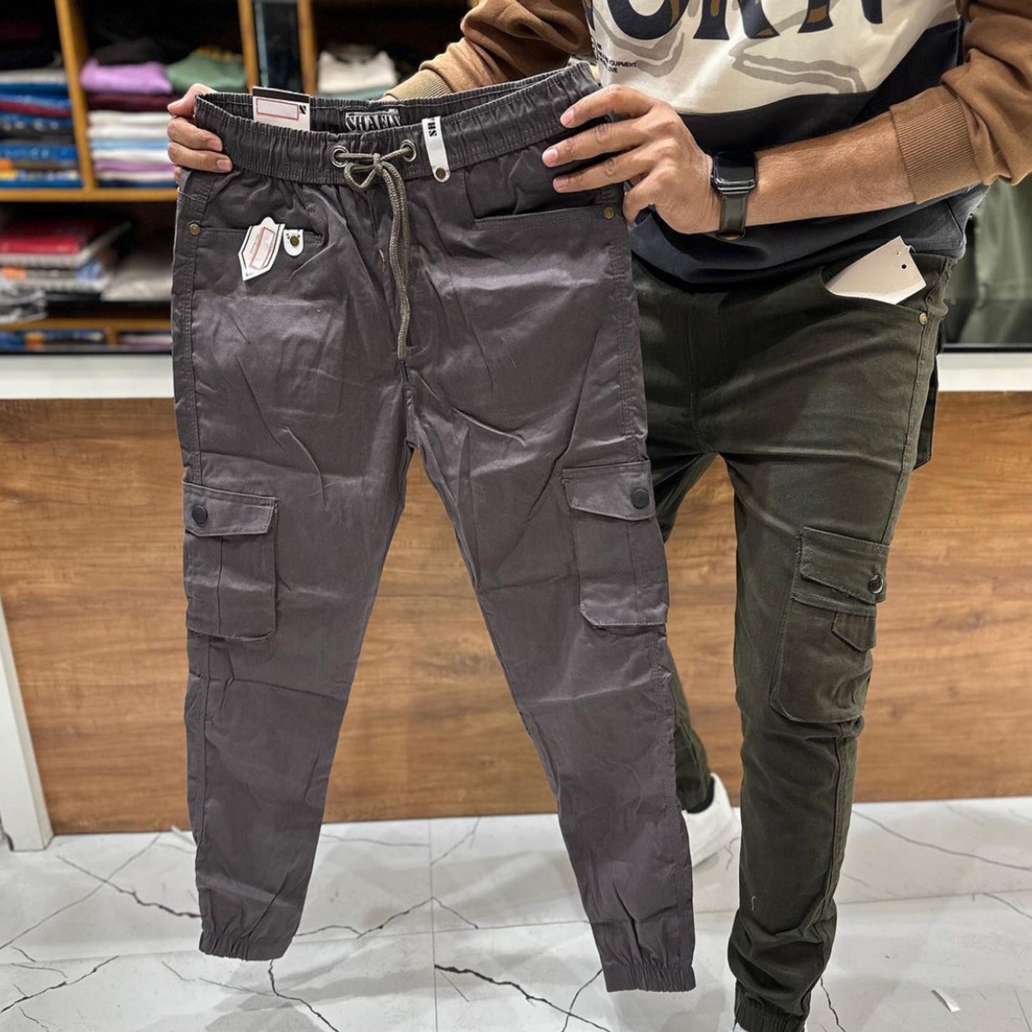 COTTON CARGO TROUSER